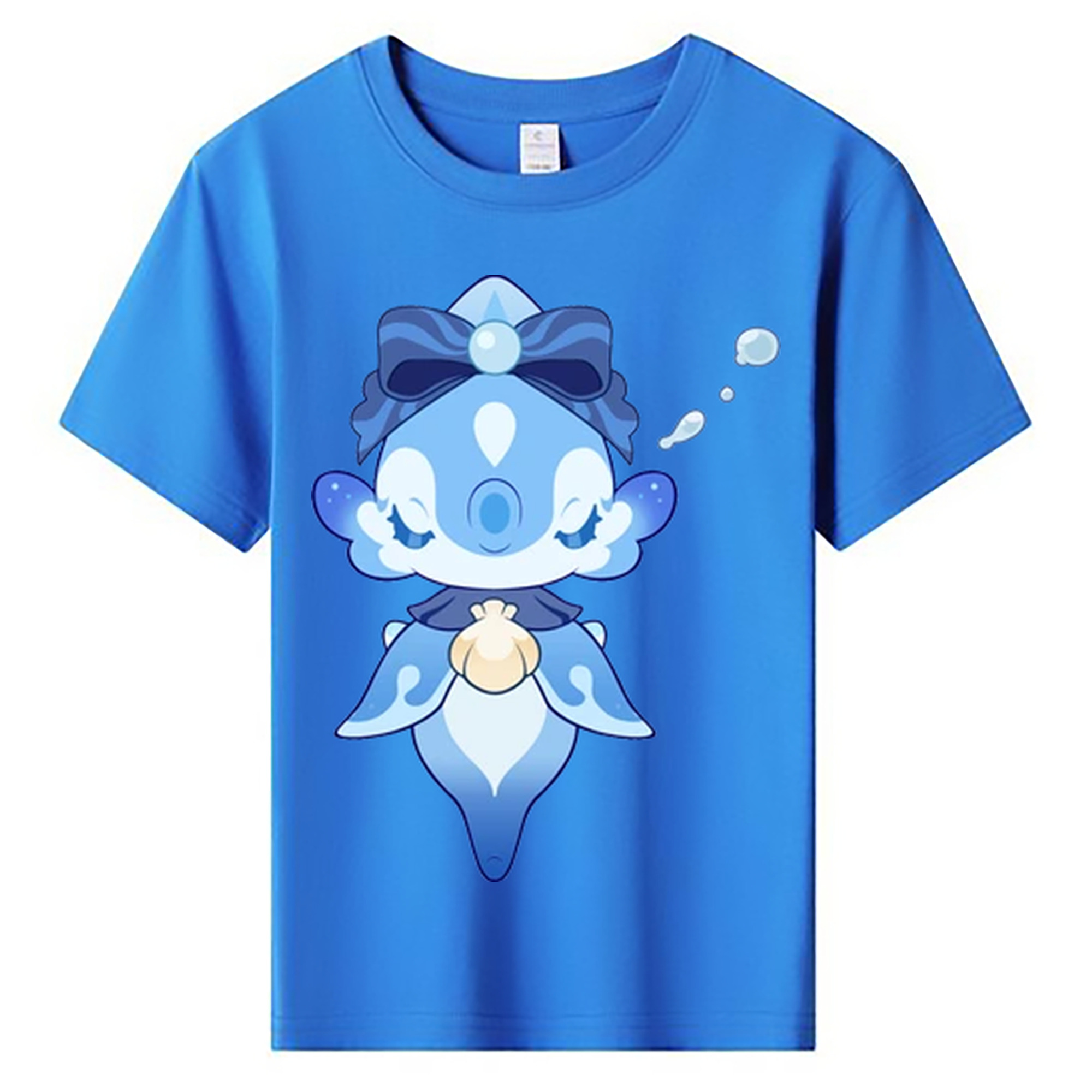 げんし神 フリーナ genshin Furina 綿100％キッズTシャツ（フロントプリント）